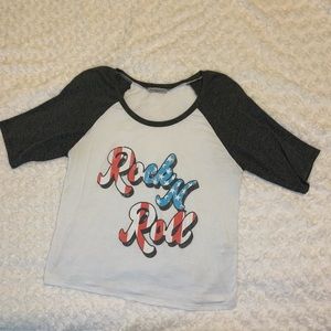 Rock n Roll half sleeve shirt